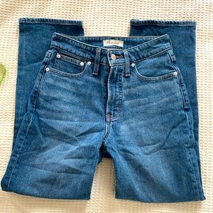 Madewell curvy perfect vintage jean